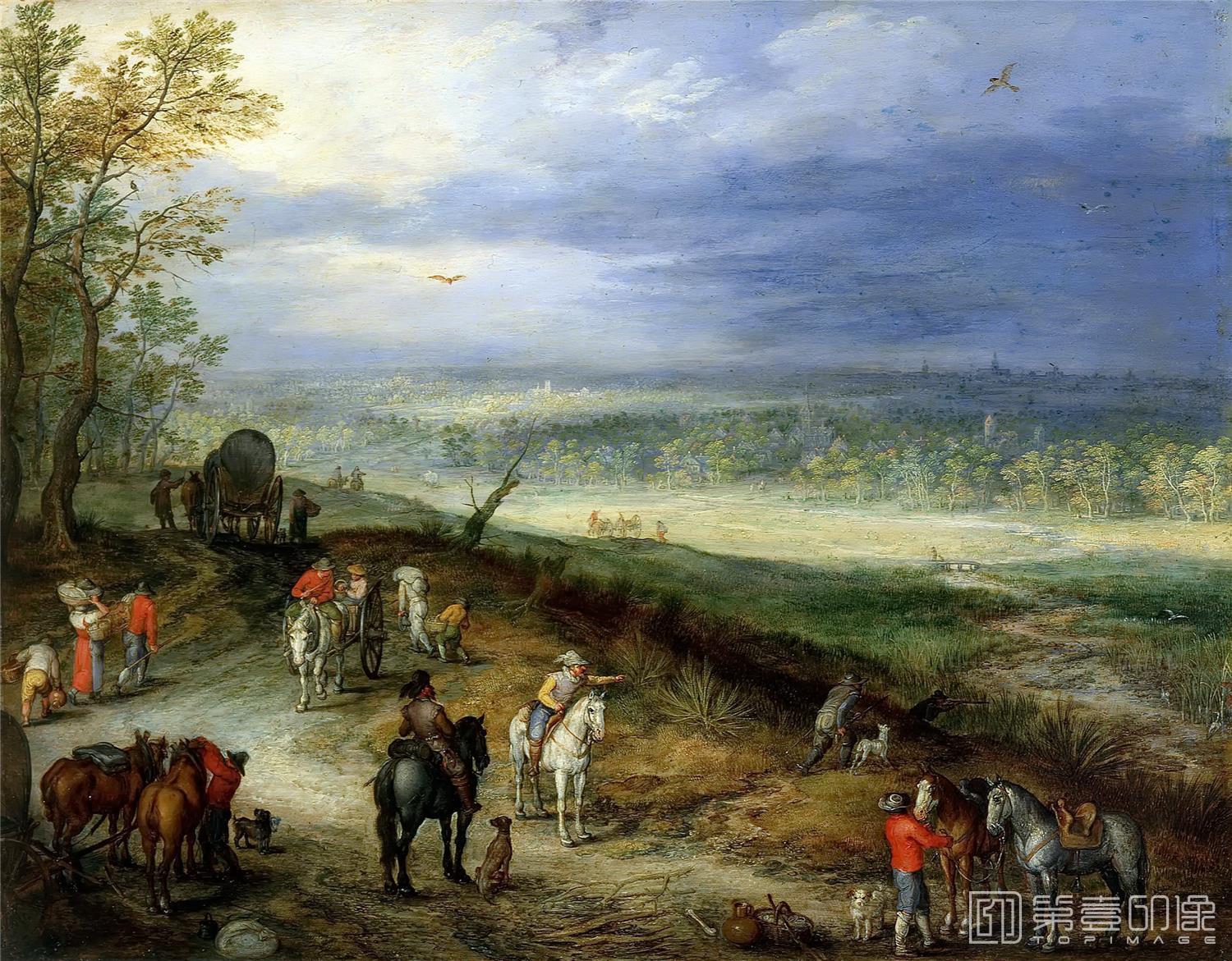 油画-彼得·勃鲁盖尔 Jan Brueghel-086